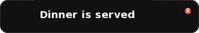 notify-send sample output. notify-send sample output.