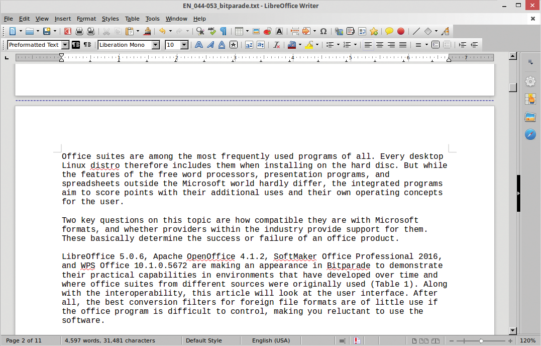 Linux has three free Microsoft Office alternatives to offer with LibreOffice, OpenOffice, and OnlyOffice desktop editors. Linux has three free Microsoft Office alternatives to offer with LibreOffice, OpenOffice, and OnlyOffice desktop editors.