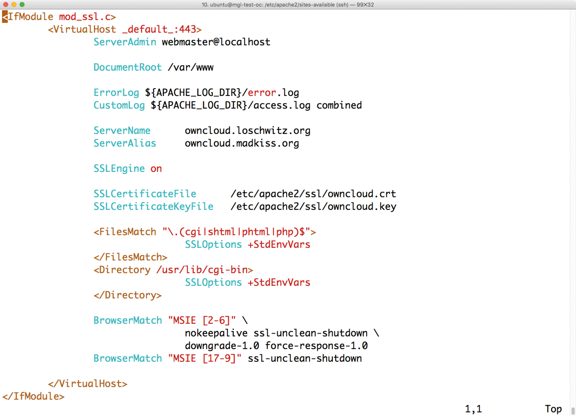 Some changes to the configuration of the Apache web server are necessary for the web browser to support SSL. Some changes to the configuration of the Apache web server are necessary for the web browser to support SSL.