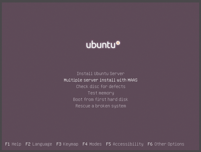 Once the MAAS server is configured, you can use PXE boot to add other nodes to the setup automatically. Once the MAAS server is configured, you can use PXE boot to add other nodes to the setup automatically.