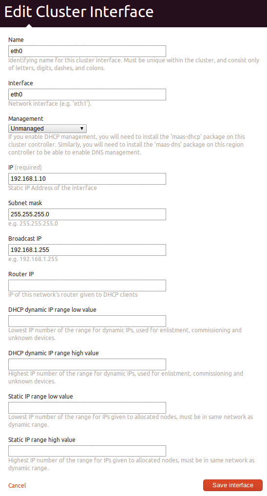 When you set up the cluster master, it makes sense to set the IP ranges for static, dynamic, and floating IPs from the outset. When you set up the cluster master, it makes sense to set the IP ranges for static, dynamic, and floating IPs from the outset.